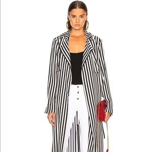 RTA “KARINA” 100% SILK DUSTER TRENCH COAT, SZ XS